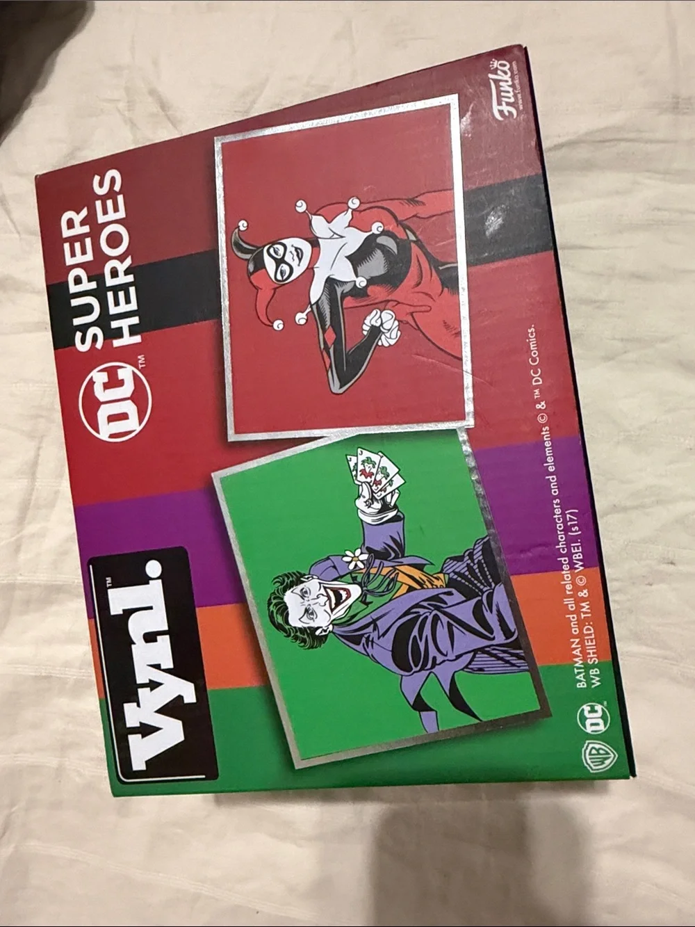 Funko Vynl. Harley Quinn & The Joker Duo - Red, Black, White, Green